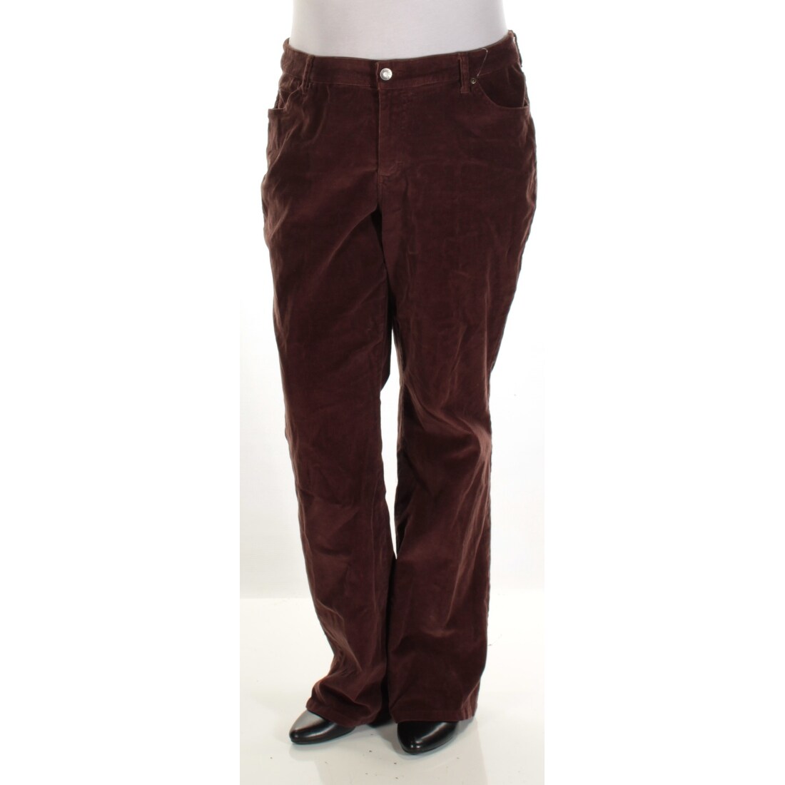 Shop Womens Brown Boot Cut Pants Size 14 Free Shipping On Orders