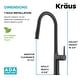 Thumbnail 80, Kraus Oletto 2-Function 1-Handle 1-Hole Pulldown Kitchen Faucet. Changes active main hero.