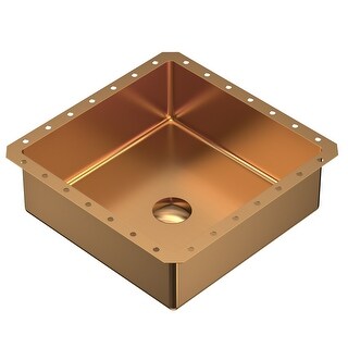 Karran Cinox Stainless Steel Square Undermount Sink