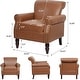 preview thumbnail 19 of 61, Mid-Century Modern Accent Chairs with Nailhead Trim