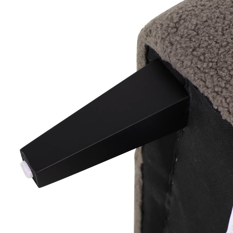 Teddy Fabric Tufted Accent Chair with 400lb Weight Capacity