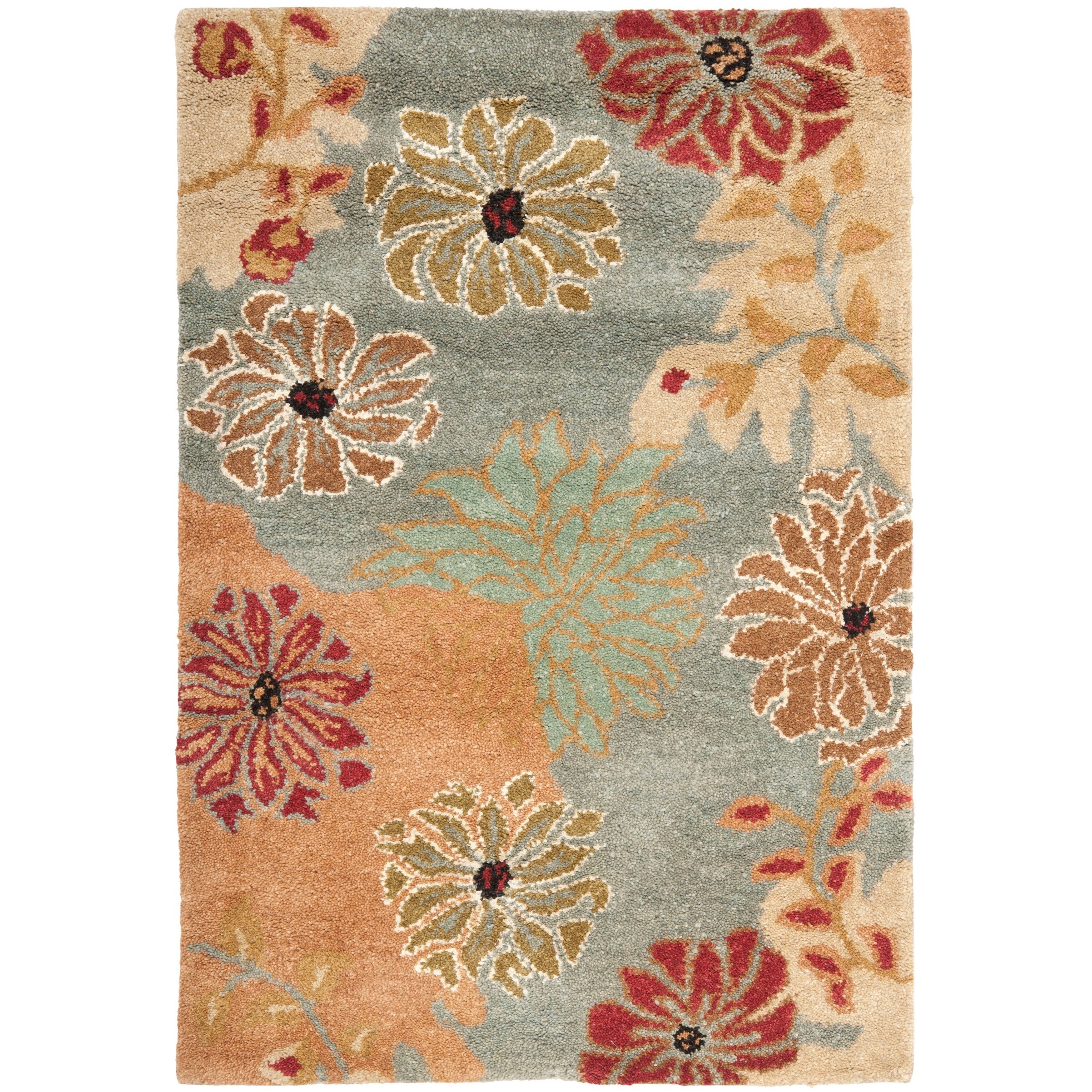 safavieh handmade metro balbine french country floral wool rug