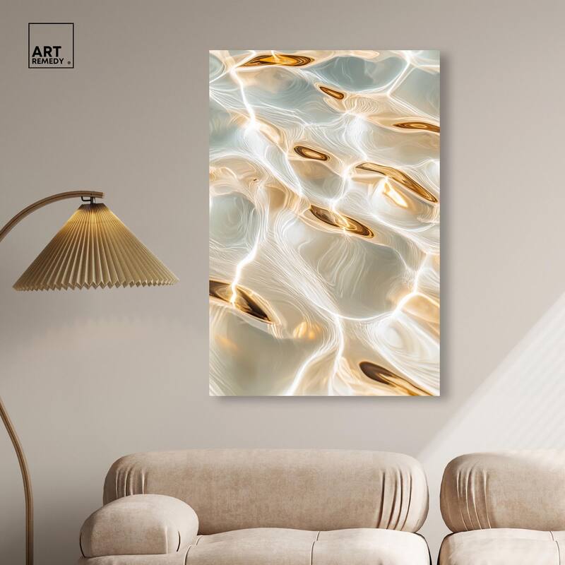 Light Reflections I Canvas by Art Remedy, Gallery Wrapped