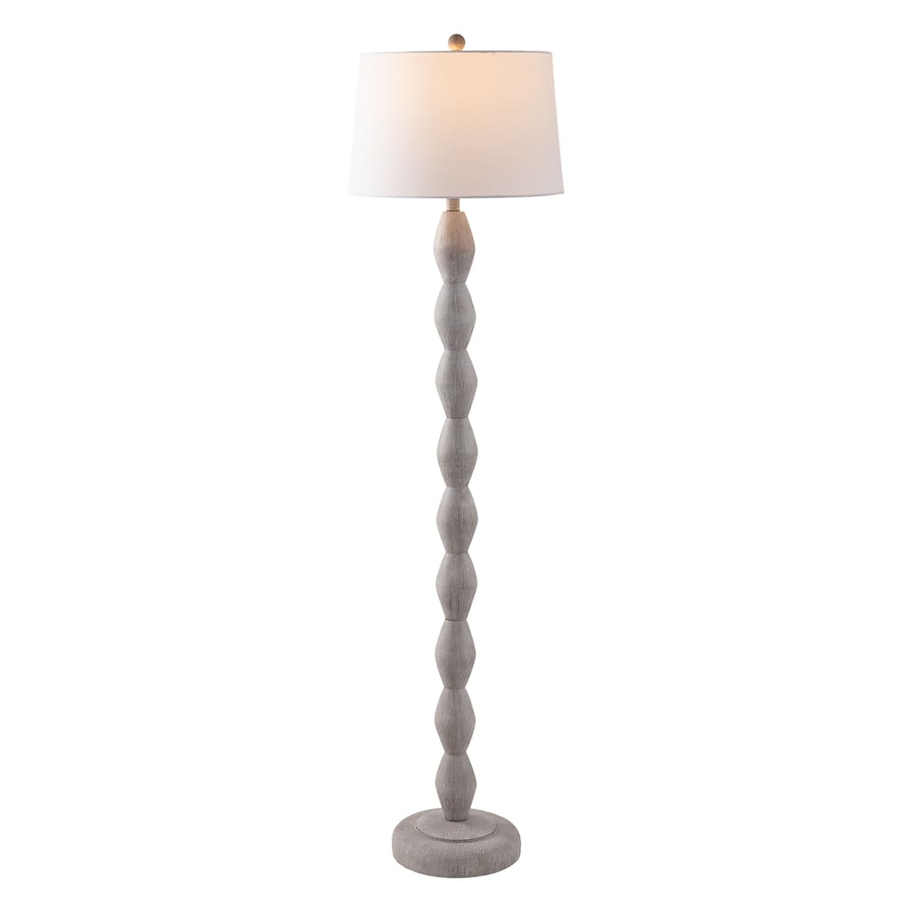 SAFAVIEH Lighting Georgia, 61-inch, Resin Floor Lamp - 16"W x 16"D x 61"H