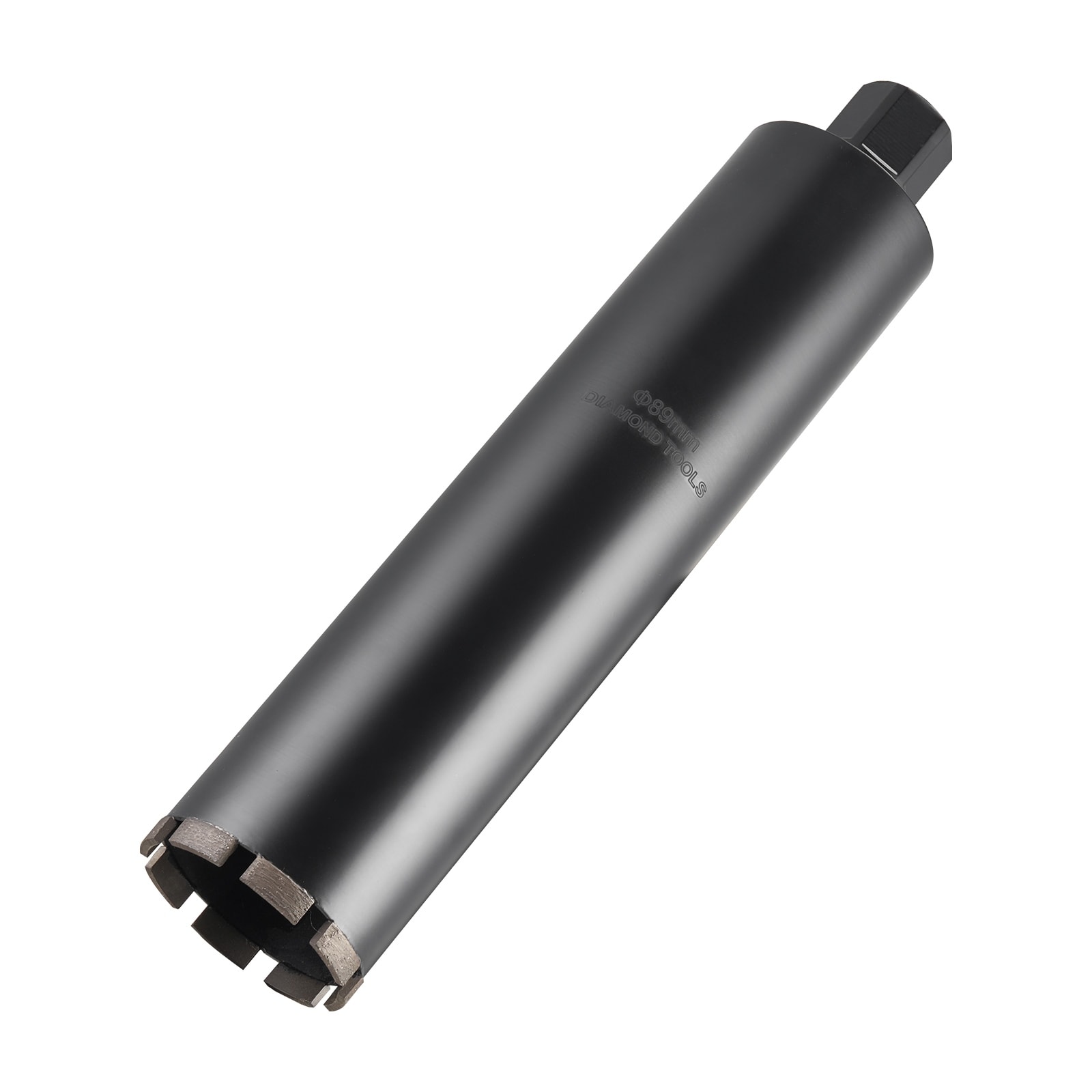 UIMOSO Core Drill Bit, 3-1/2 inch Diameter, 14 inch Drilling Depth, 1-1/4 in-7 Internal Thread - 3-1/2 inch Diameter