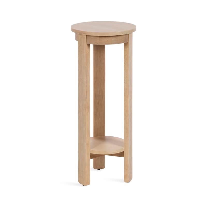 Kate and Laurel Foxford Round Wood Side Table