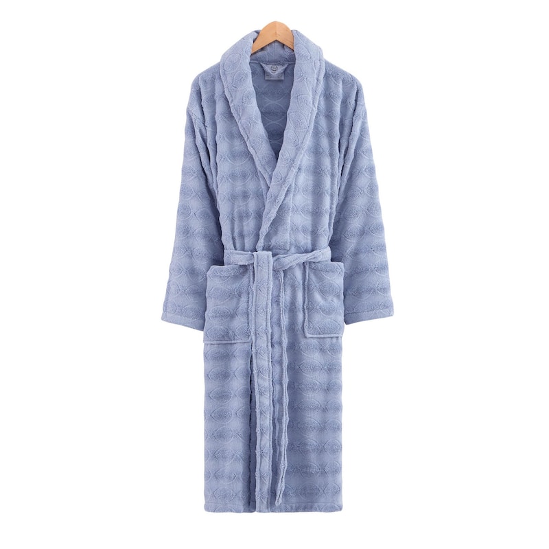 Ozan Premium Home Esperance Bathrobes Collection 100% Turkish Cotton Unisex Terry Cloth Bathrobe
