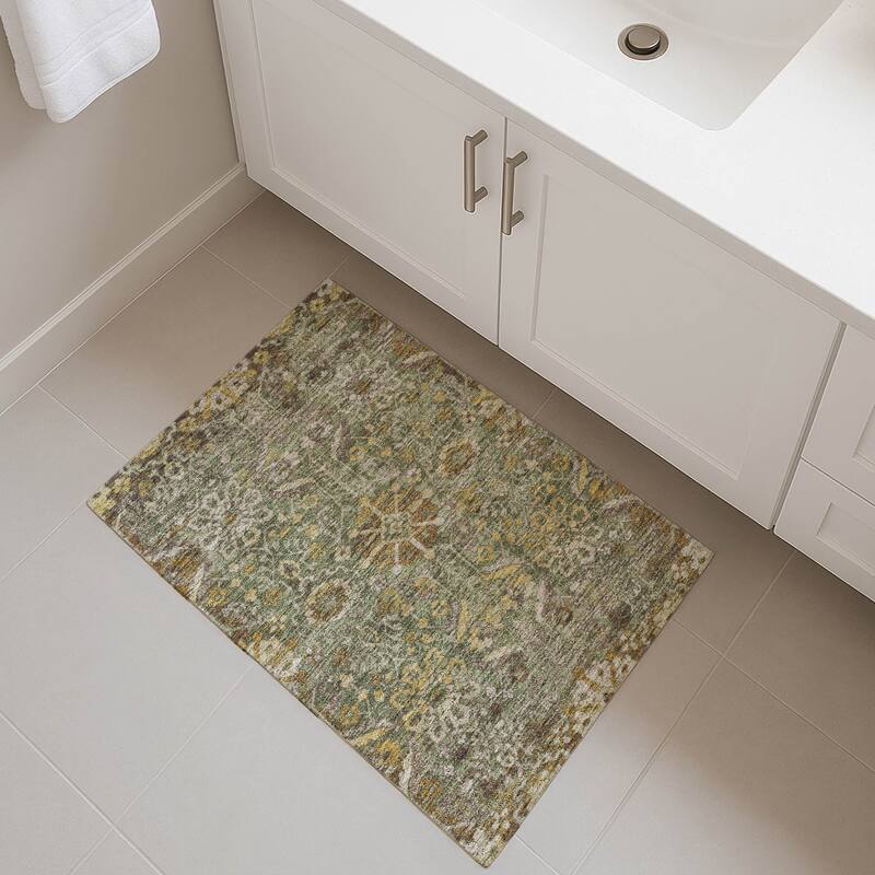 Machine Washable Indoor/ Outdoor Global Firestone Chantille Rug