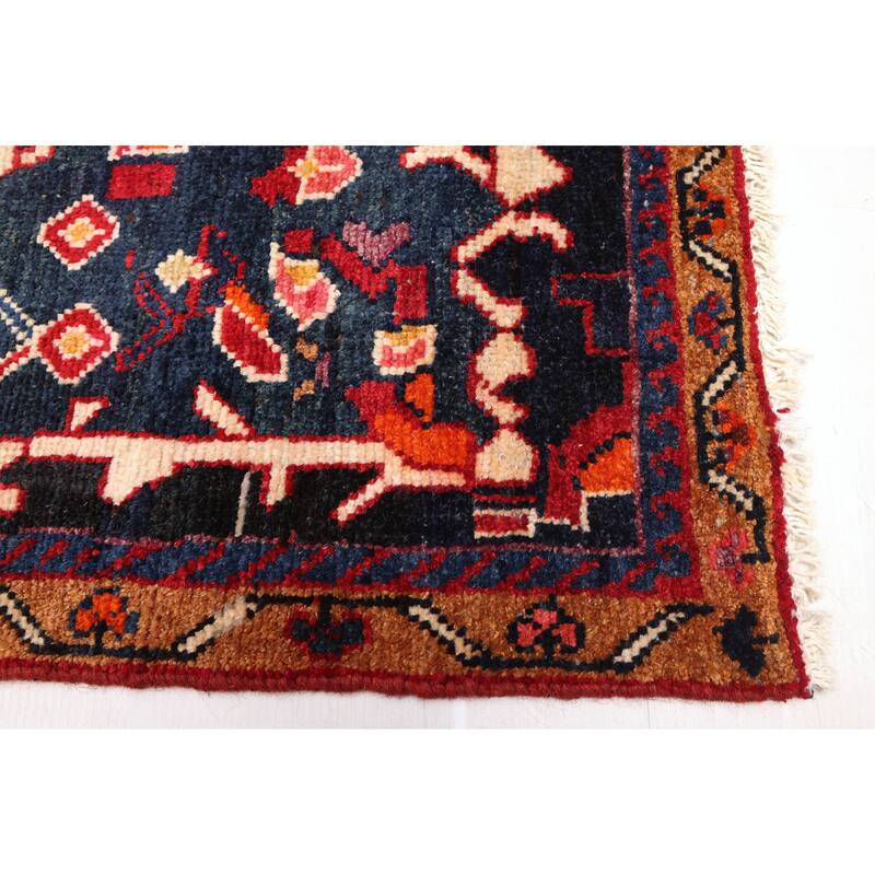 ECARPETGALLERY Hand-knotted Konya Anatolian Red Wool Rug - 4'9 x 9'7