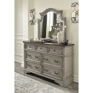 Signature Design by Ashley Lodenbay Gray/Brown Dresser and Mirror