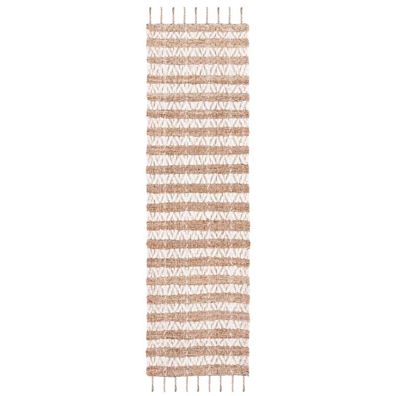 SAFAVIEH Handmade Cape Cod Lonnie Jute & Cotton Braided