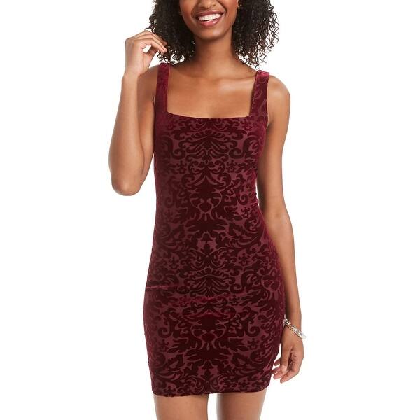 Jump Junior's Velvet Burnout Sheath Dress Red Size Xx-Small - Bed Bath &  Beyond - 40578477