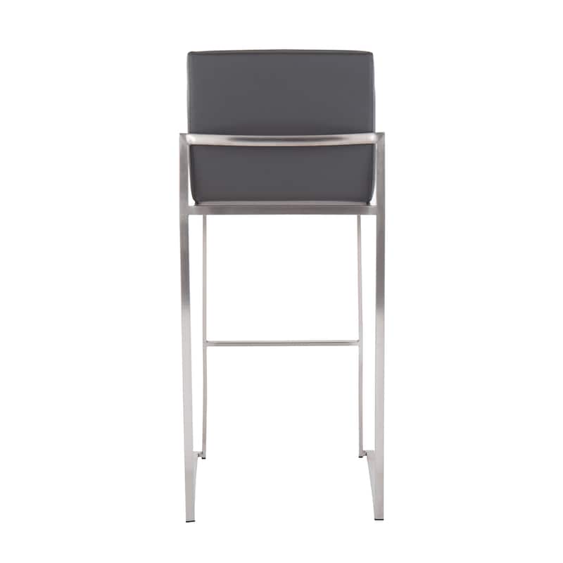 Silver Orchid Forrest High Back Bar Stool - Set of 2