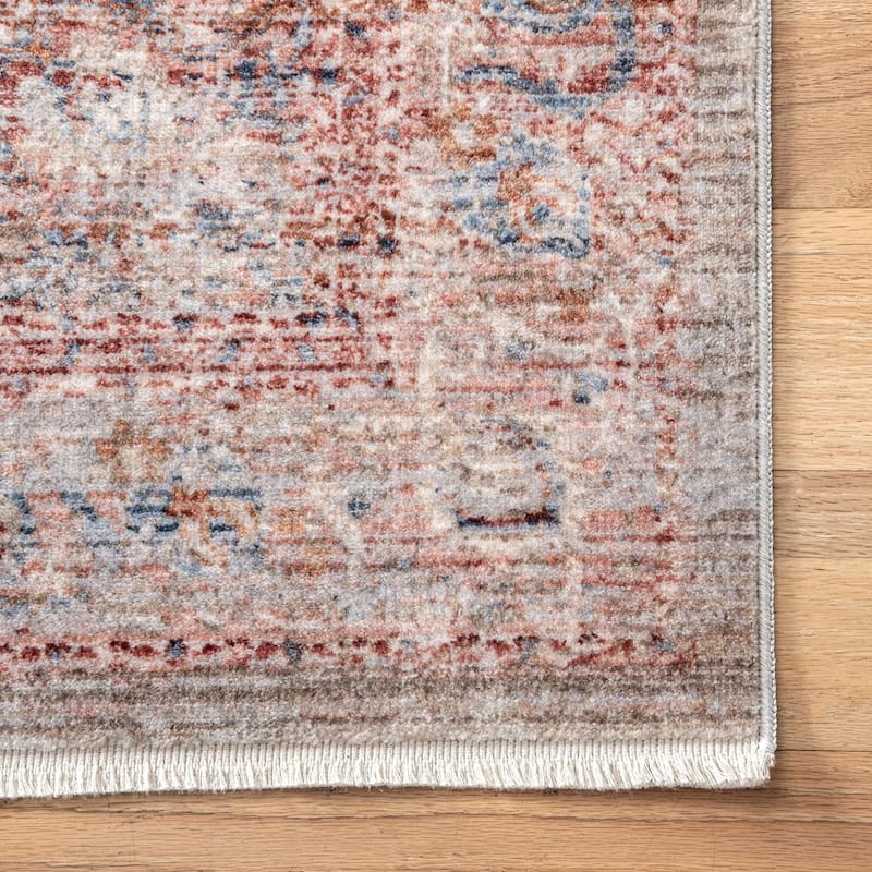 Nuloom Annalee Nebulous Rosette Faded Area Rug