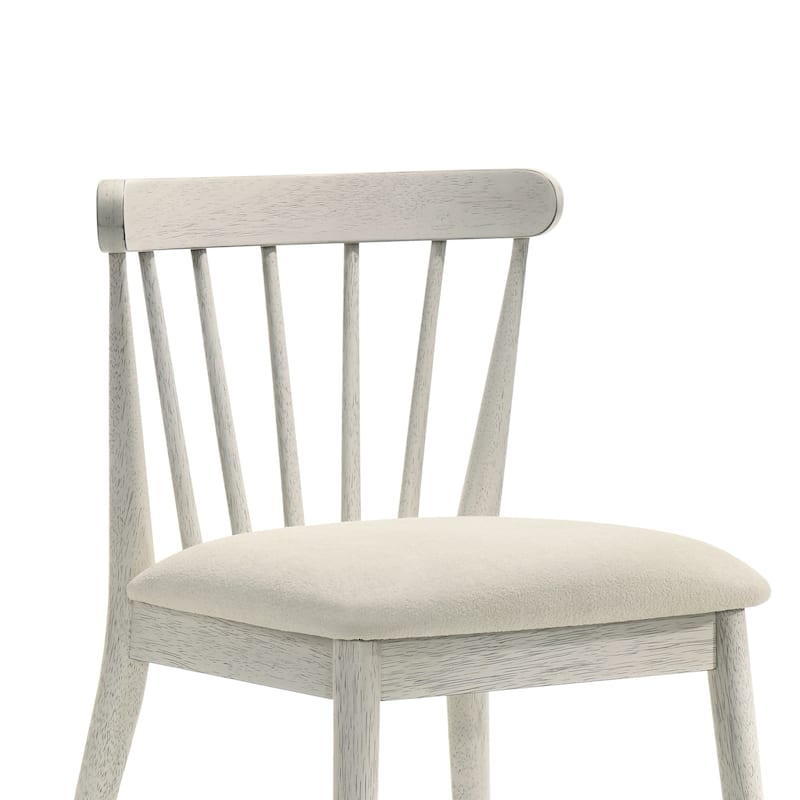 Wood Dining Chair Solid Chair Set of 2