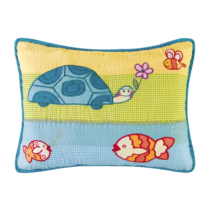 12" x 16" By the Pond Quilted Pillow