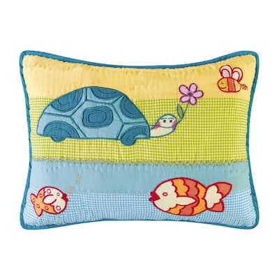 12" x 16" By the Pond Quilted Pillow