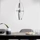 4 Light LED Array Pendant, Vertical Curved design - Chrome - Bed Bath ...