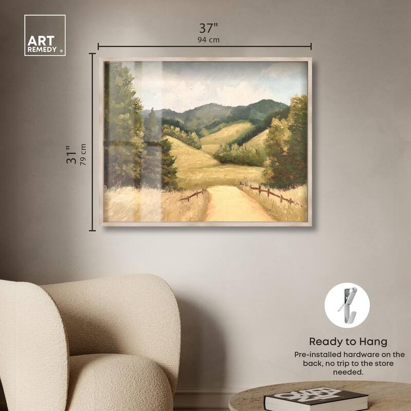 Summer Fields Shadowbox by Art Remedy