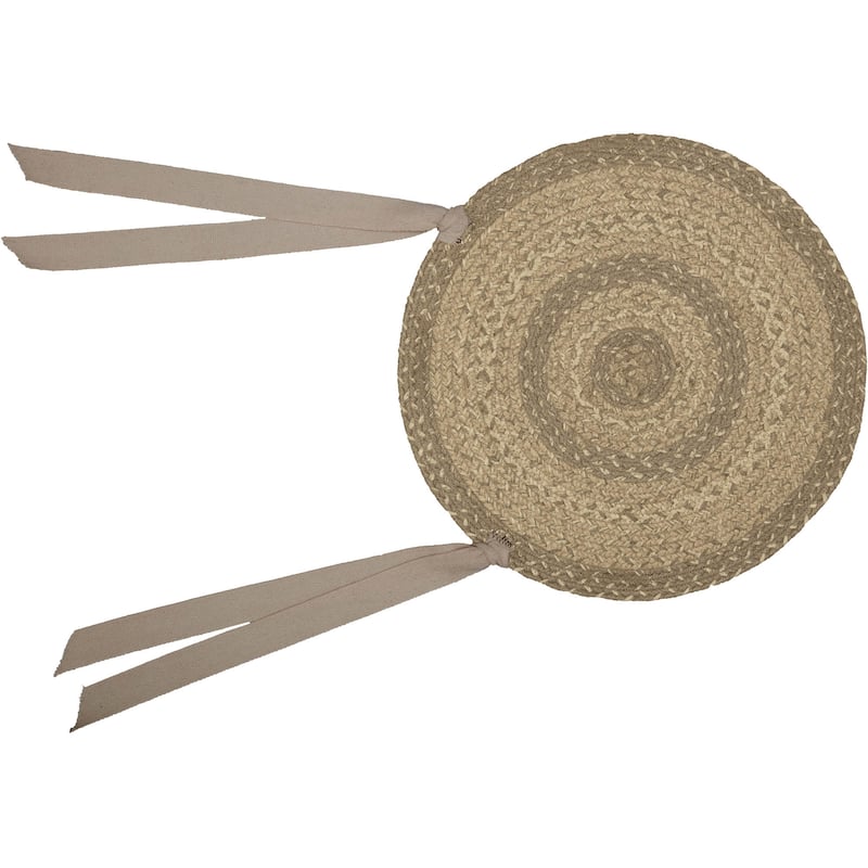 Cobblestone Jute Chair Pad