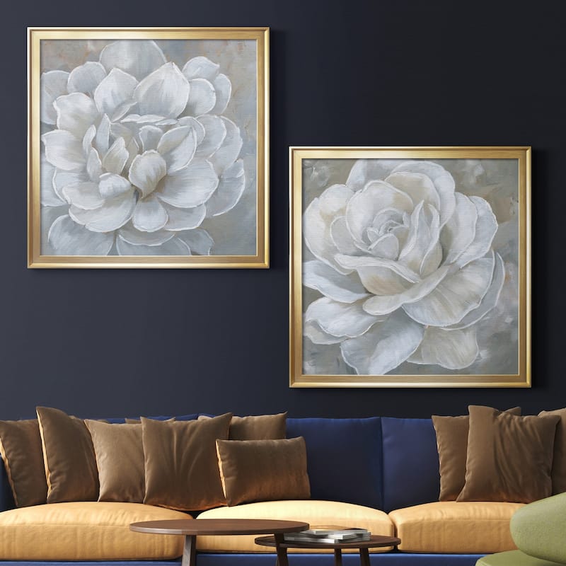 Bombshell Bloom I Premium Framed Canvas - Ready to Hang