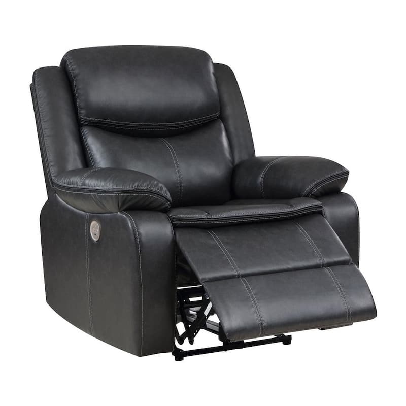 McLean Dark Grey Power Recliner Chair