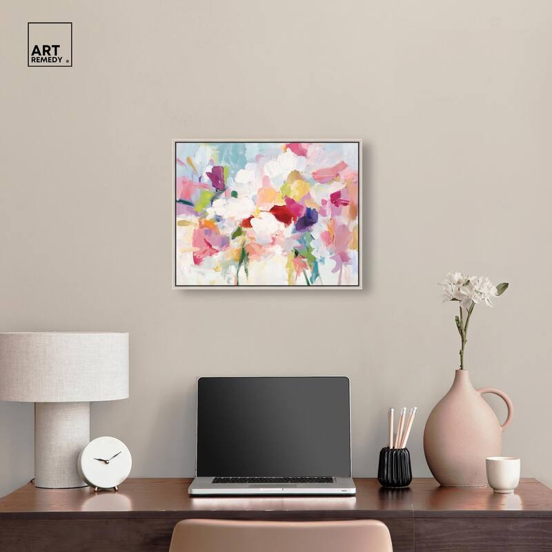 Saturated Colors II Canvas by Art Remedy
