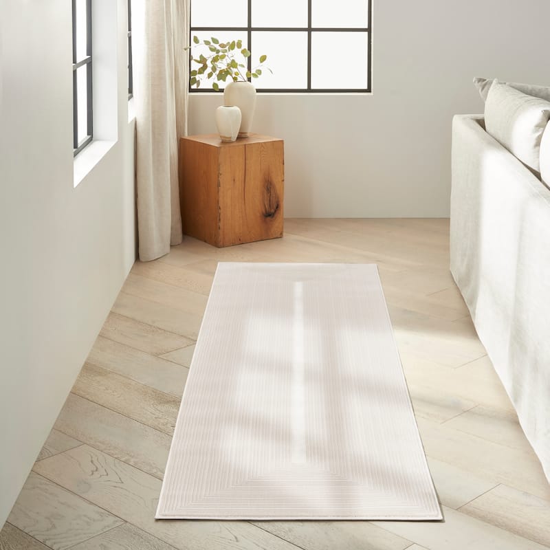 Calvin Klein CK024 Irradiant Indoor only Geometric Area Rug