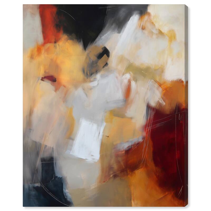 Earth and Fire III Canvas by Art Remedy, Gallery Wrapped - 16" x 20"