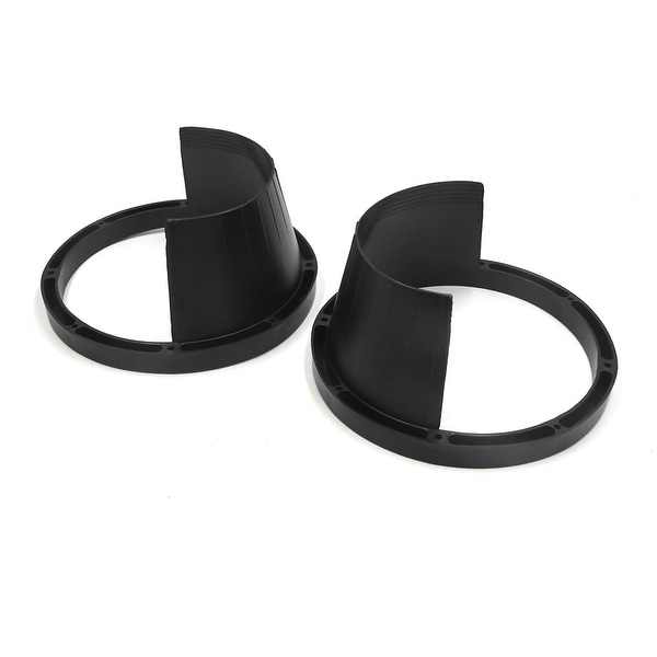 2 Pcs Plastic 6.5inch Car Audio Woofer Speaker Water Resistant Cover Protector