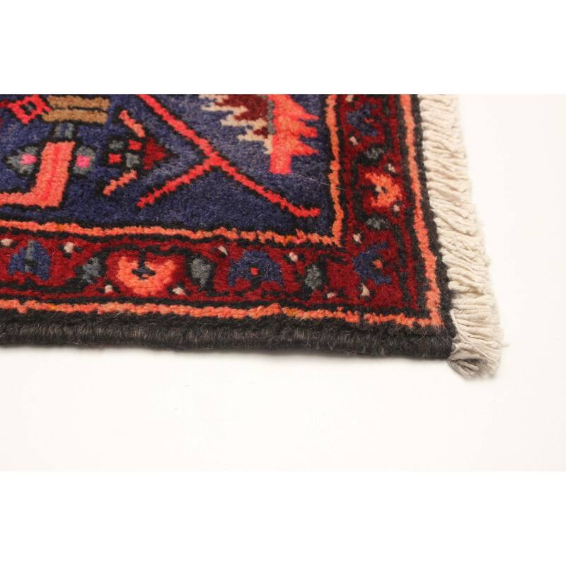 ECARPETGALLERY Hand-knotted Andelz Red Wool Rug - 4'3 x 6'9