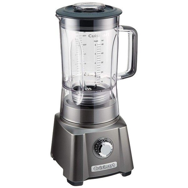 Cuisinart CBT-600GM Velocity High Performance 600-Watt Blender, Gunmetal, Certified Refurbished
