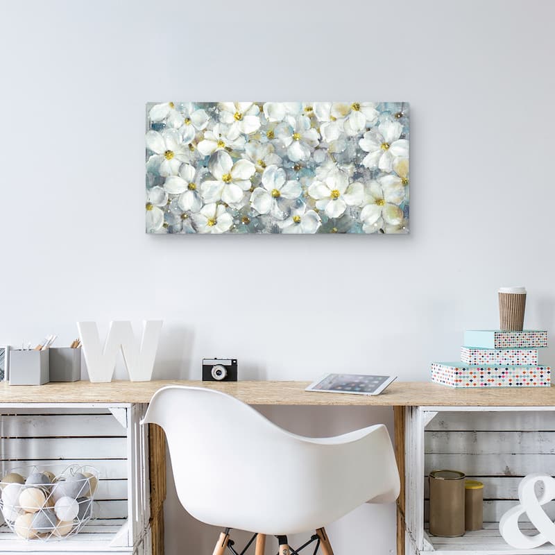 White Essence Canvas Art Print