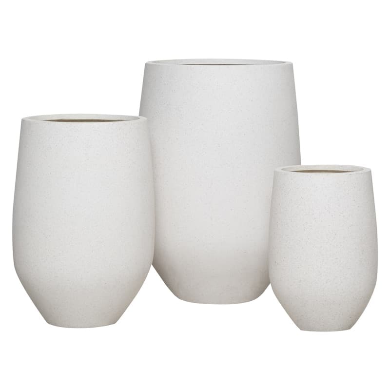 DreamPatio Garden Grove 1-Piece Fiberstone Planter
