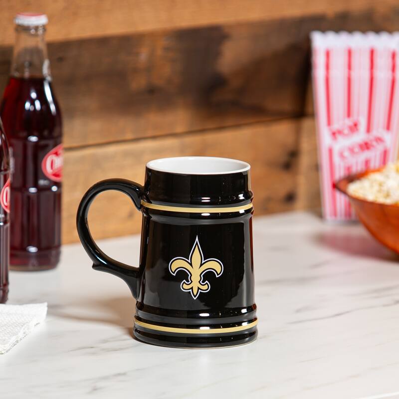 New Orleans Saints 24 oz Ceramic Stein Mug