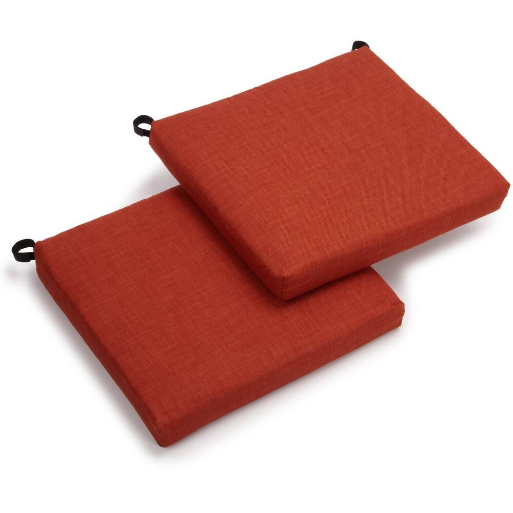 20-inch by 19-inch Outdoor Chair Cushions (Set of 2) - 20 x 19