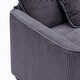 preview thumbnail 42 of 45, Organnice 40" Chenille Lounge Chair for Reading, Modern Couch Cozy Sofa Bed with Ottoman, Living Room Single Sofa Accent Chair
