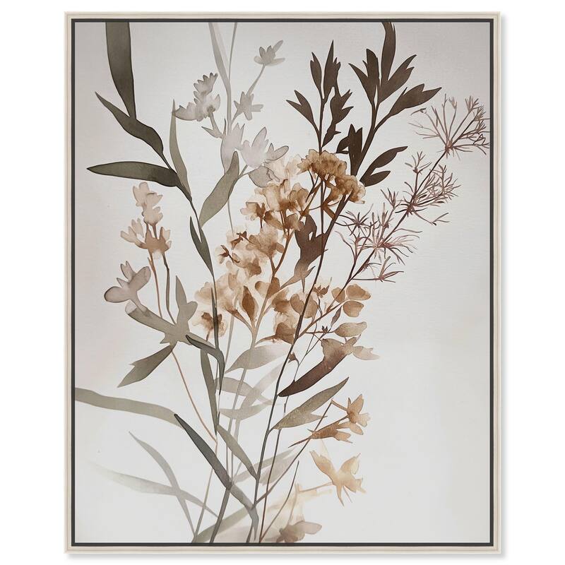 Meadow's Murmur II Canvas by Art Remedy - Silver - 16" x 20"