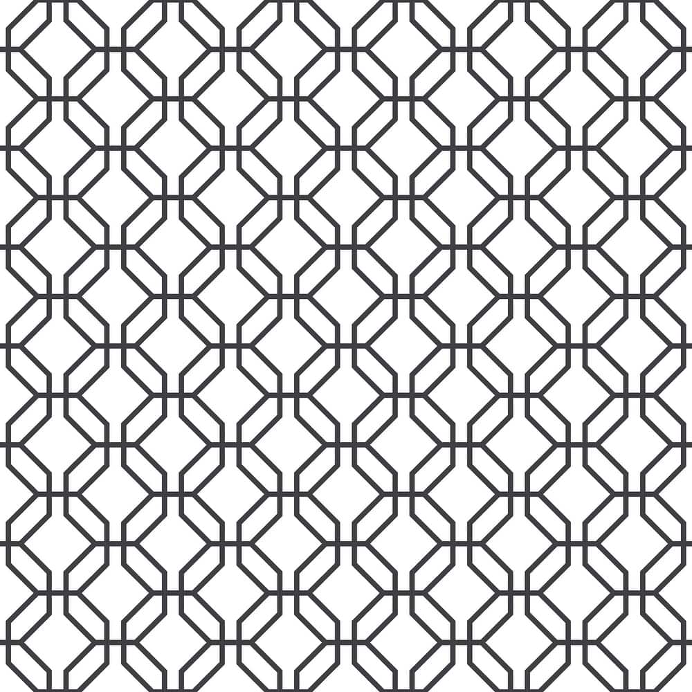 Galerie Wallcoverings Secret Garden Octogonal Trellis Non-woven Matte Wallpaper Roll