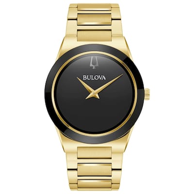 Bulova Men's Millenia Black Dial Watch - 97A183 - 6 (36)