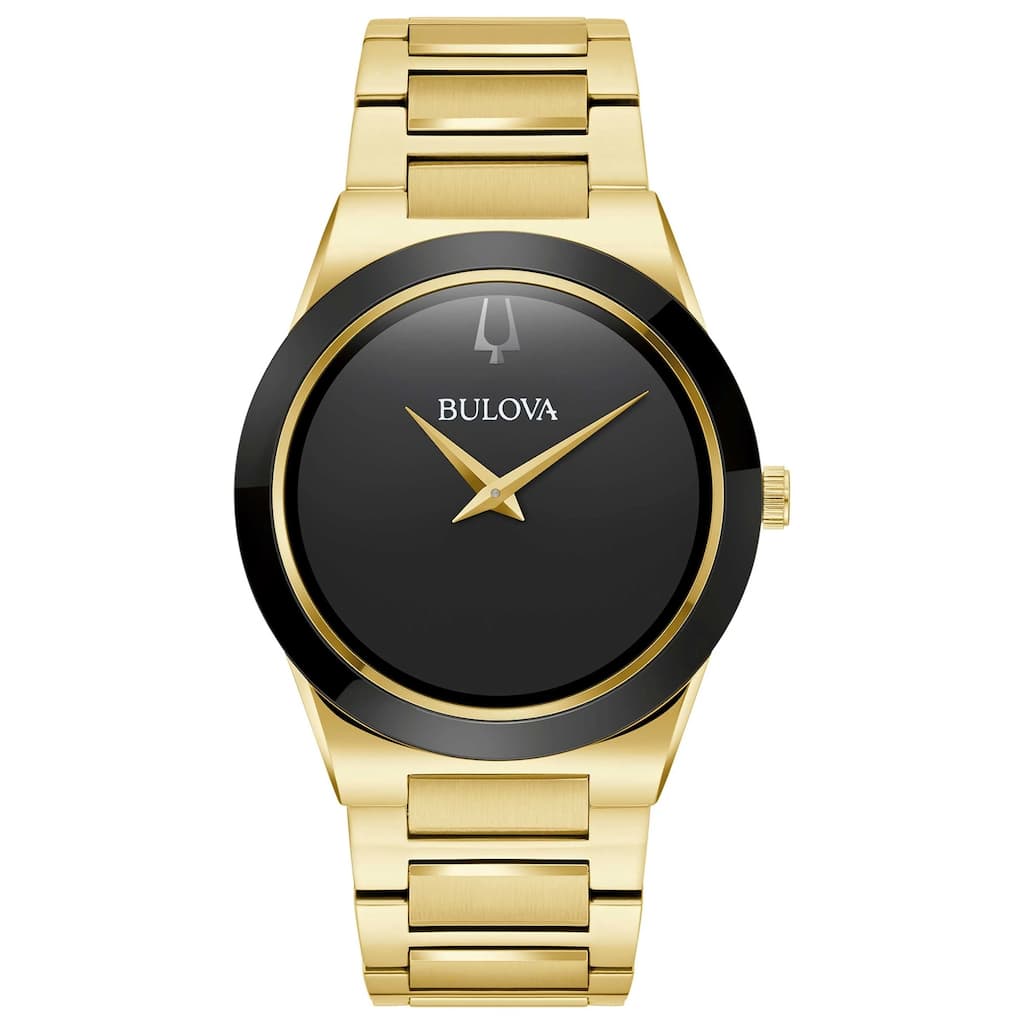 Bulova Men's Millenia Black Dial Watch - 97A183 - 6 (36)