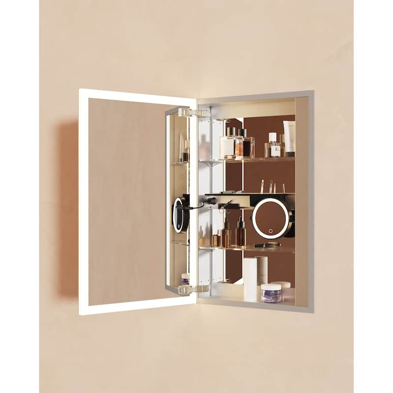 Robern AR2030D4FP1LP AiO Reserve 19-1/4" x 30" Lighted Frameless