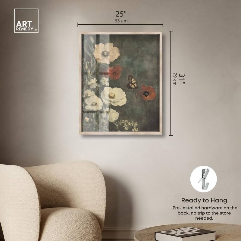 Vintage Botanicals I Shadowbox by Art Remedy