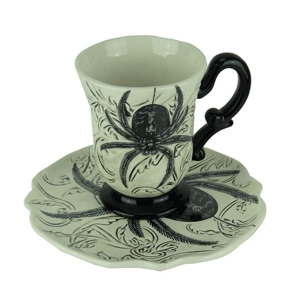 https://ak1.ostkcdn.com/images/products/is/images/direct/3516975eda4a80d12ec2958beb5728f07744f15d/Vintage-White-Ceramic-Black-Spider-Fancy-Mug-and-Saucer-Set.jpg?impolicy=medium