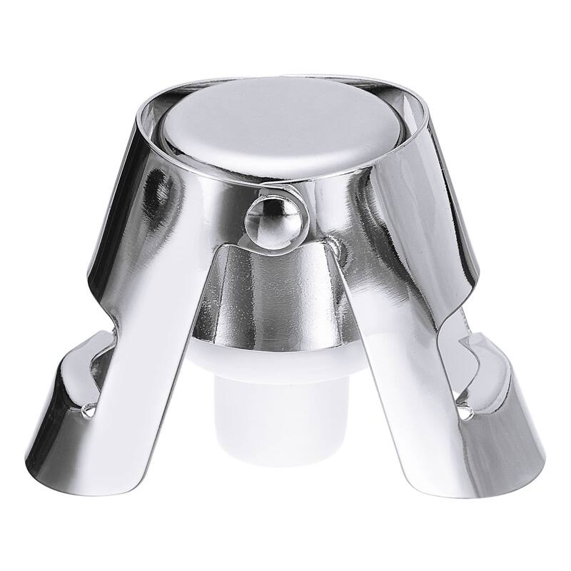 17mm/0.67" Stainless Steel Champagne Stopper for Sparkling, Long Plug