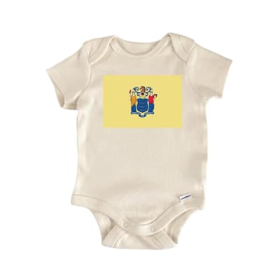 New Jersey - Baby Boy Girl Clothes Infant Bodysuit Funny Cute