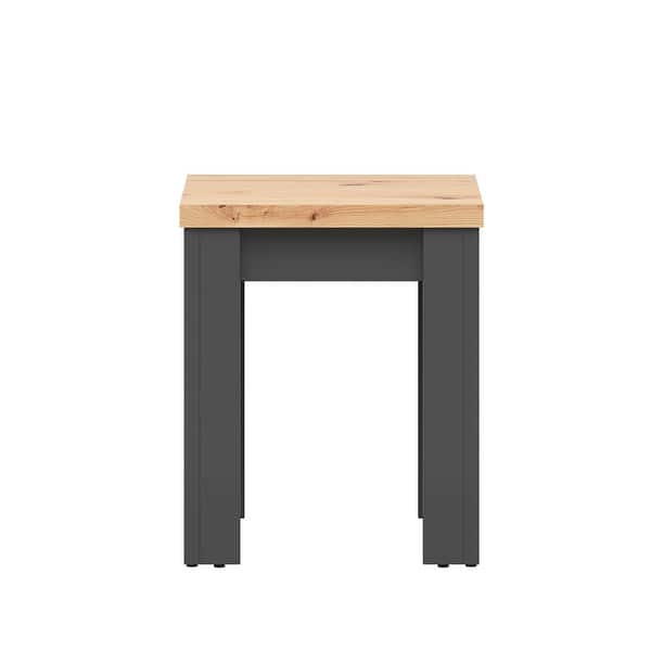 Lexington Tall Side Table Dark Grey Bed Bath & Beyond 37631565