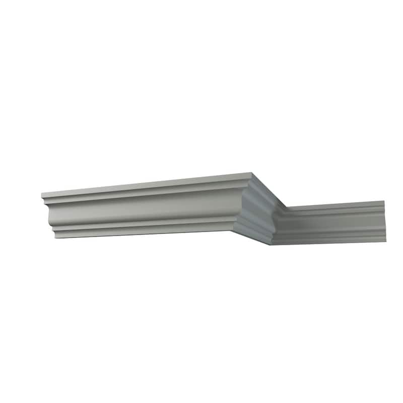 2"H x 3 1/8"P x 3 3/4"F x 94 1/2"L Alia Crown Moulding - 1-Pack