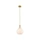 Option Brushed Brass / Matte White