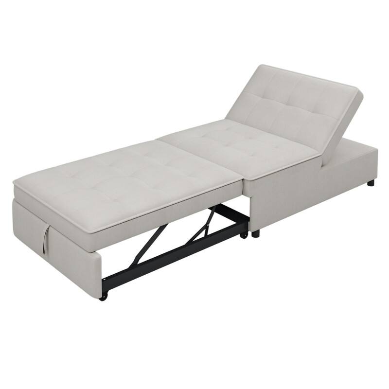 Upgraded Sleeper Chair Bed Sofa Bed,4 in 1 Multi-Function Folding Ottoman Bed